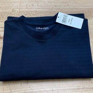 Calvin  Klein NWT Men’s Black dress tee shirt, size small